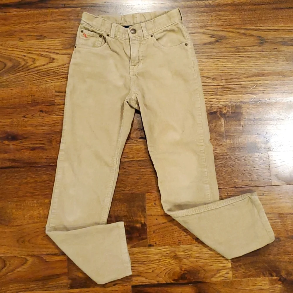 Boys Polo Ralph Lauren tan corduroy jeans size 7